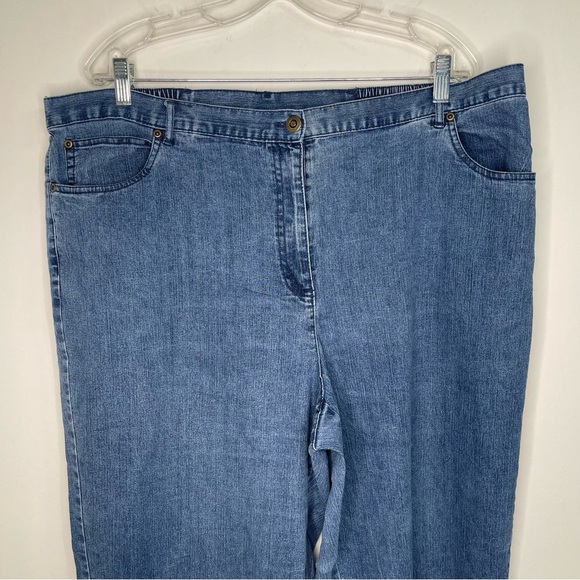 Ruby Rd. Classic Fit Straight-Leg Jeans in Size 22W - Picture 4 of 6